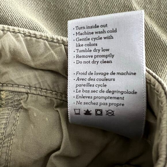 Paige Denim Jeans Size 29 Fatigue Green Olive Marley Skinny  Ankle Zip Moto - Picture 7 of 8